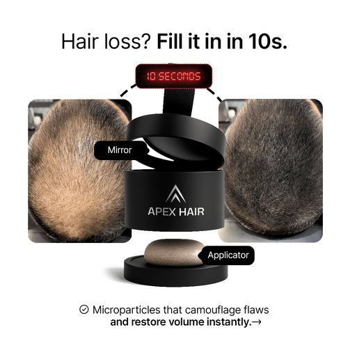 Apex Hair Offer Instant Hair Densifying Powder